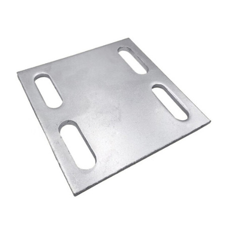 Embedded steel plate
