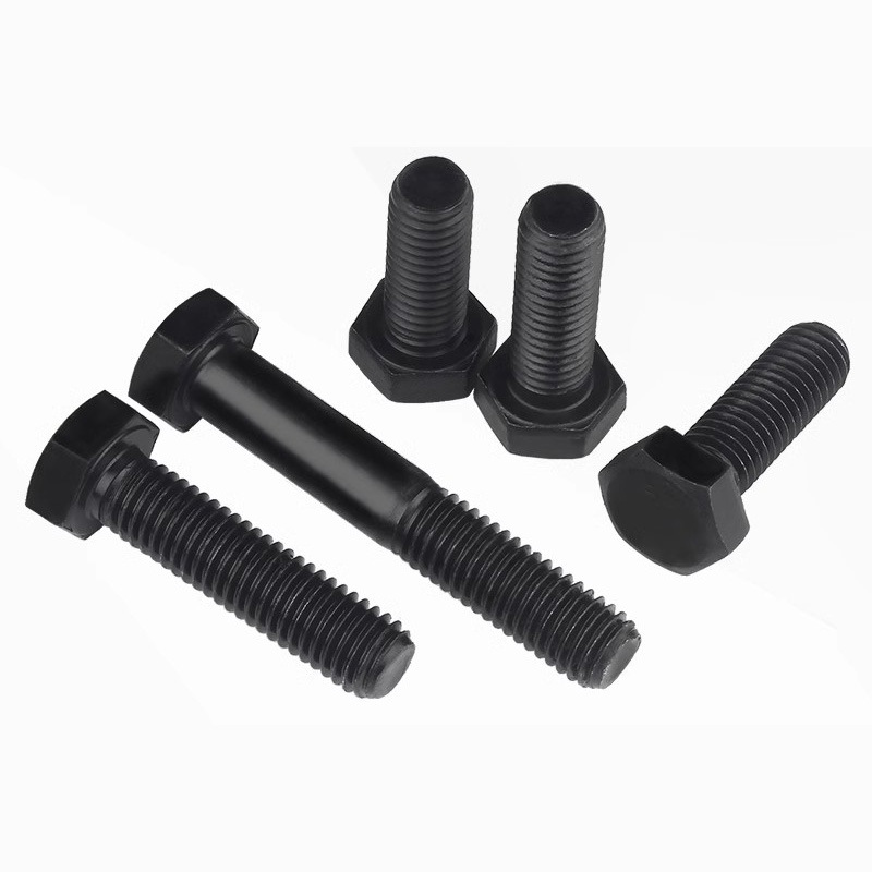DIN 933 Grade 8.8 Black Oxide Carbon Steel Hex Head Bolts