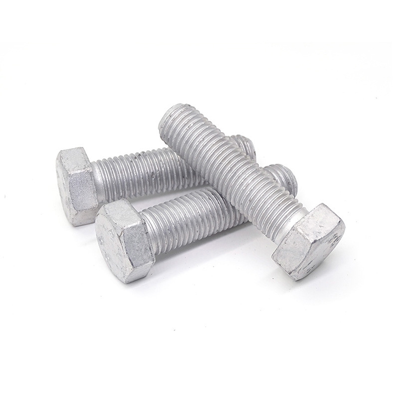 Hot Dip Galvanized Hex Bolts | Full & Half Thread for Wind, PV, Transmission Tower
