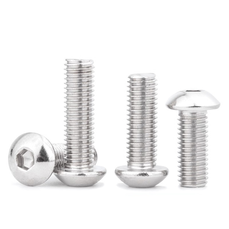 Premium 304 StainlessSteel Button Head Socket Cap Screws