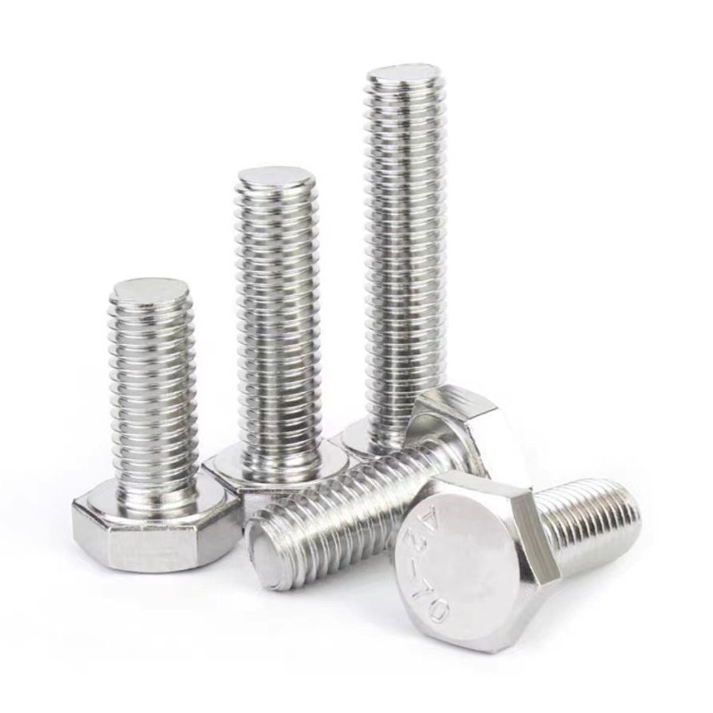 DIN 933 Stainless Steel 316 Hex Head Bolts for Construction & Industrial Use